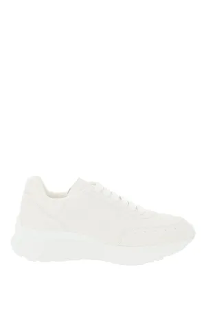 Alexander Mcqueen Leather Sprint Runner Sneakers