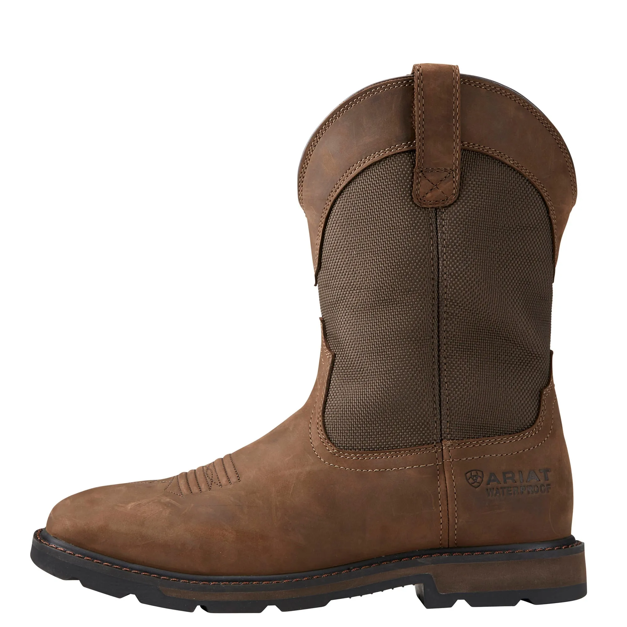 Ariat Groundbreaker Wide Square Toe Waterproof Steel Toe Work Boot