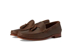 Baldwin Tassel Loafer In Brown American Full Grain Leather