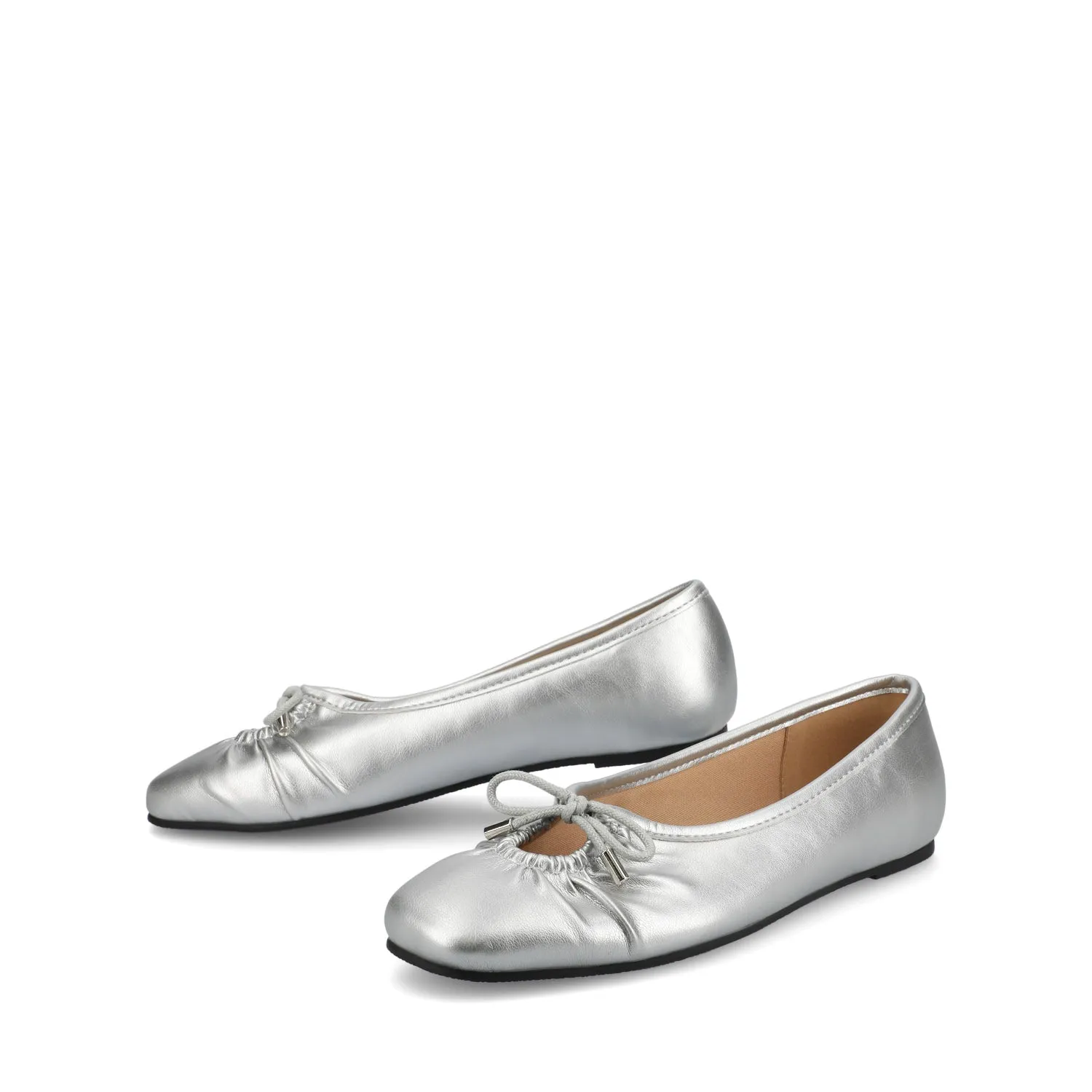 CALLEE BALLET FLATS IN FAUX LEATHER