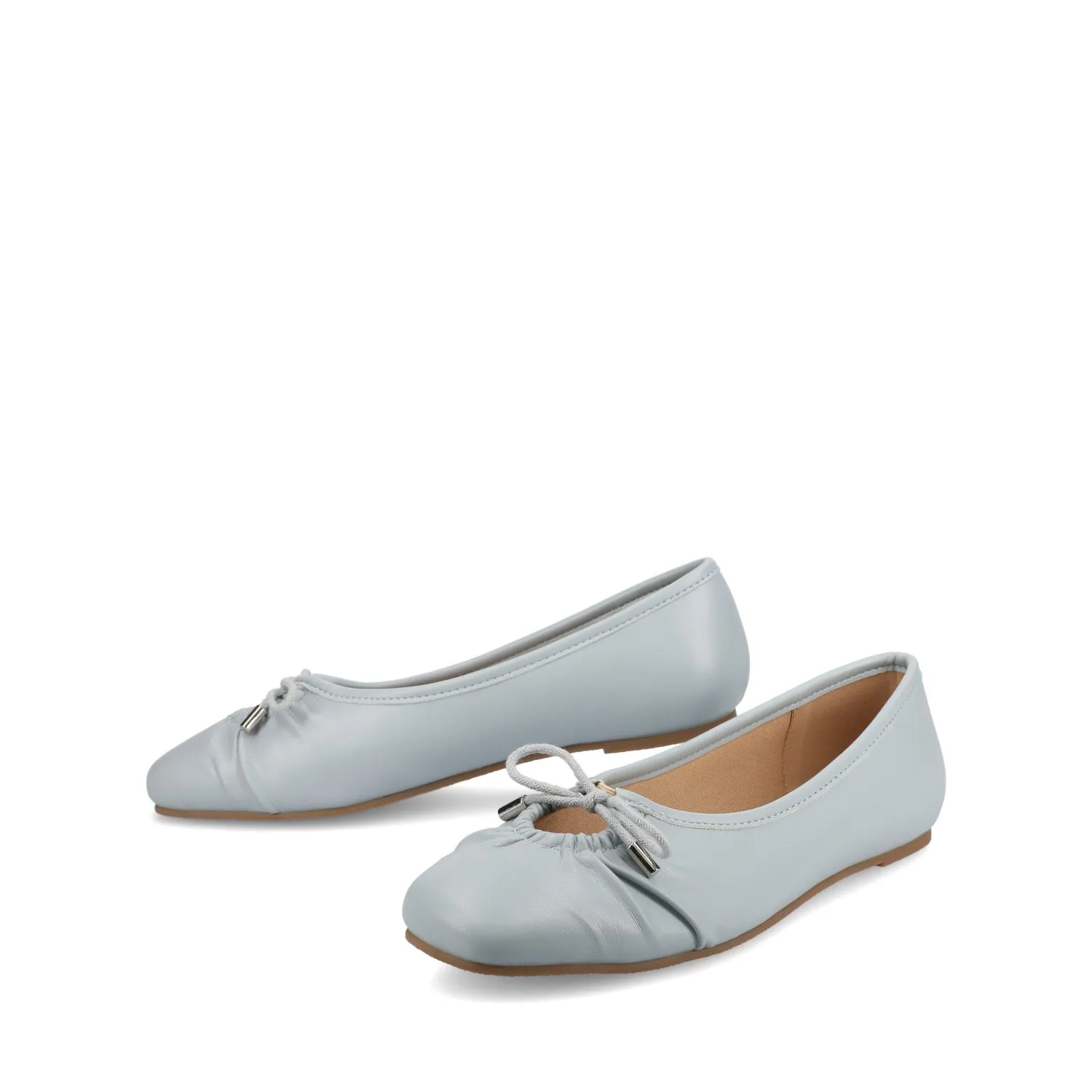 CALLEE BALLET FLATS IN FAUX LEATHER