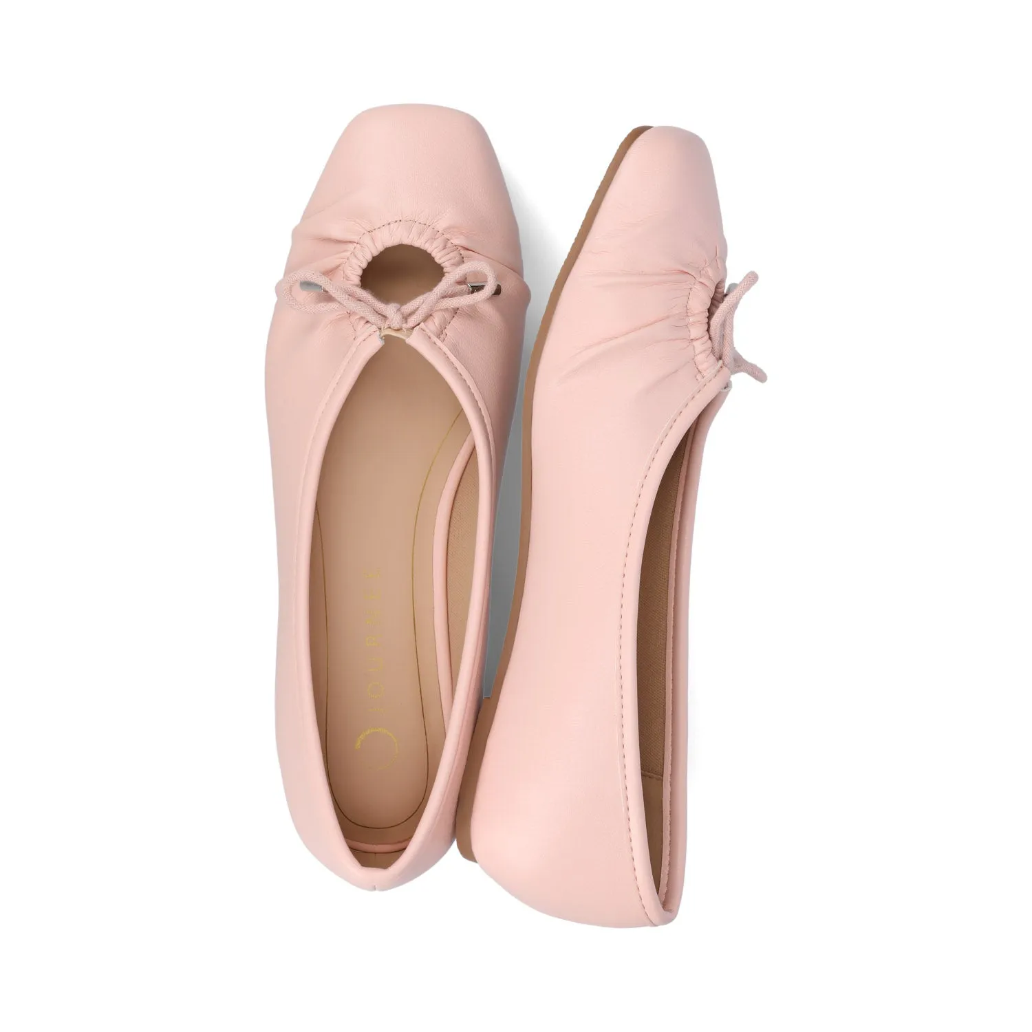 CALLEE BALLET FLATS IN FAUX LEATHER