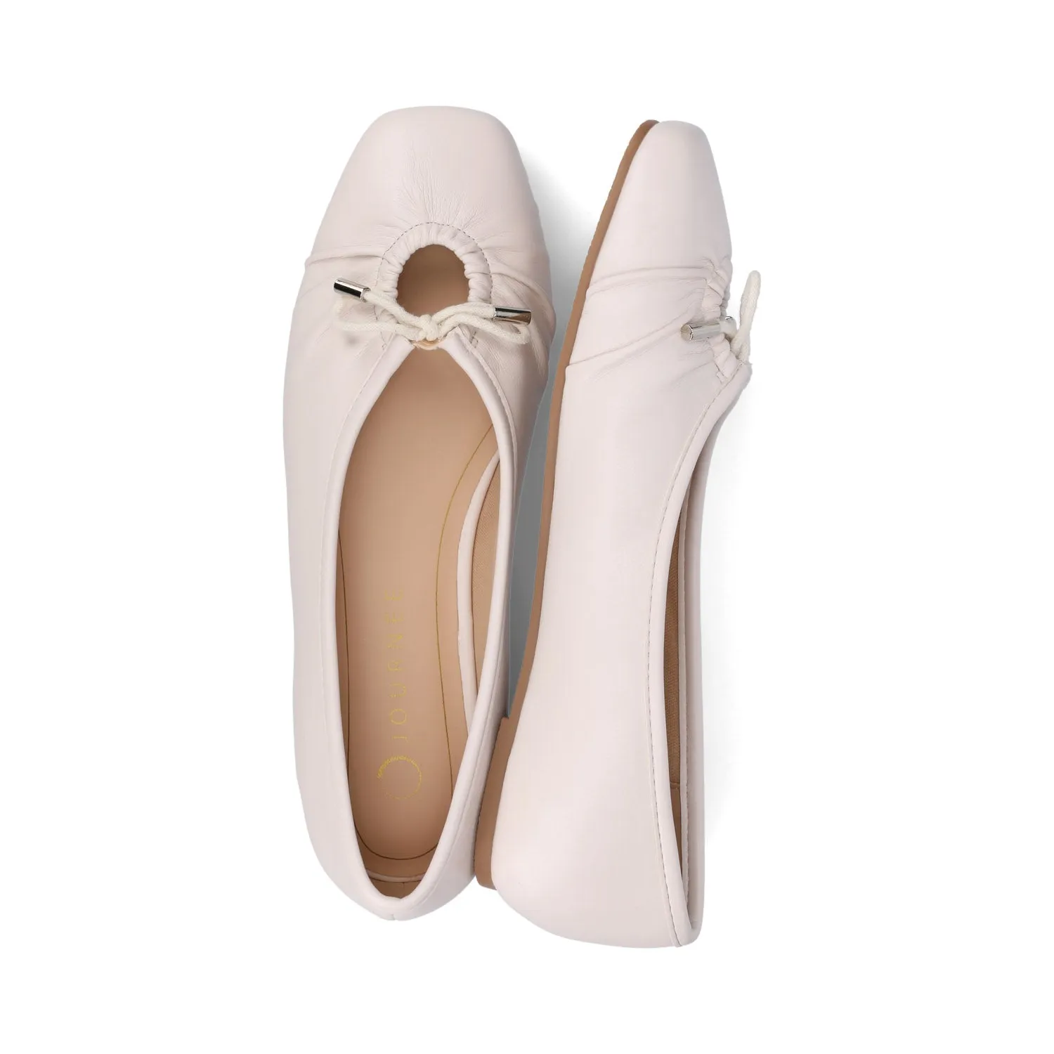 CALLEE BALLET FLATS IN FAUX LEATHER