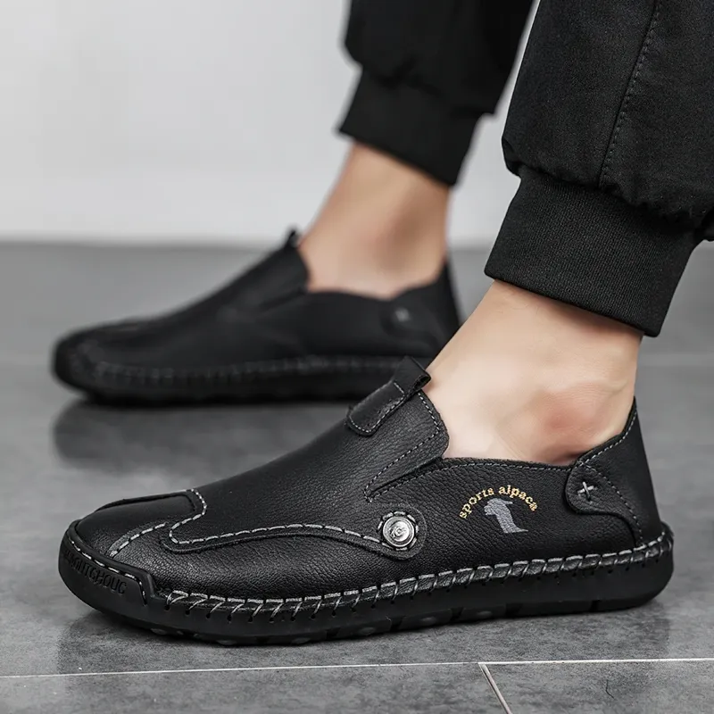 Casual Shoes For Men / Male Stylish Loafers Of PU Leather