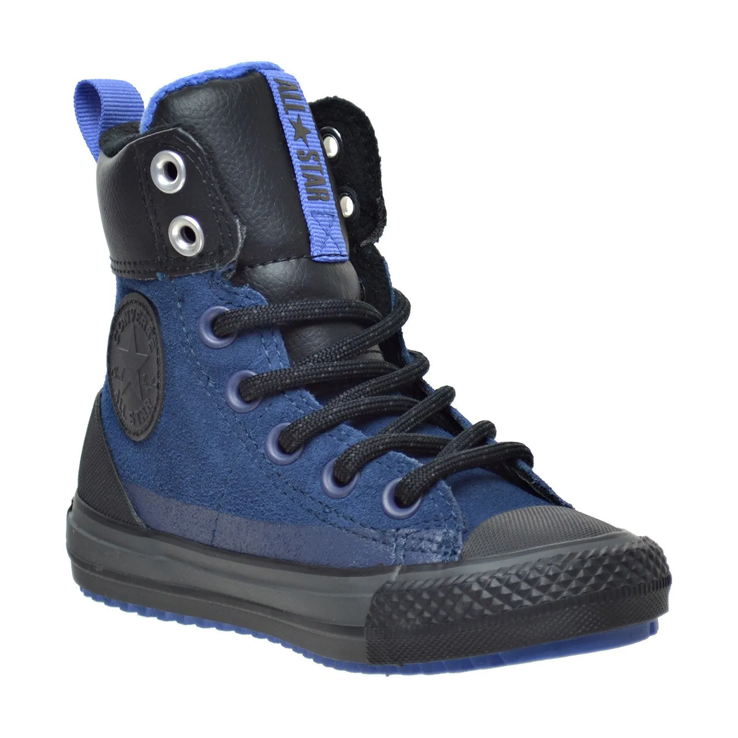 Converse Chuck Taylor All Star Asphalt High Top Little/Big Kids Boots Blue/Black