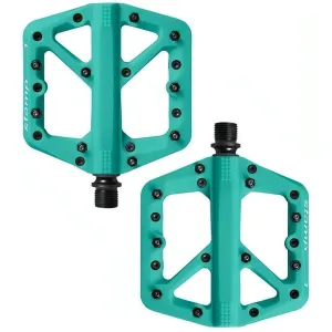 CrankBrothers Stamp 1 Large Flat Pedals - Turquoise