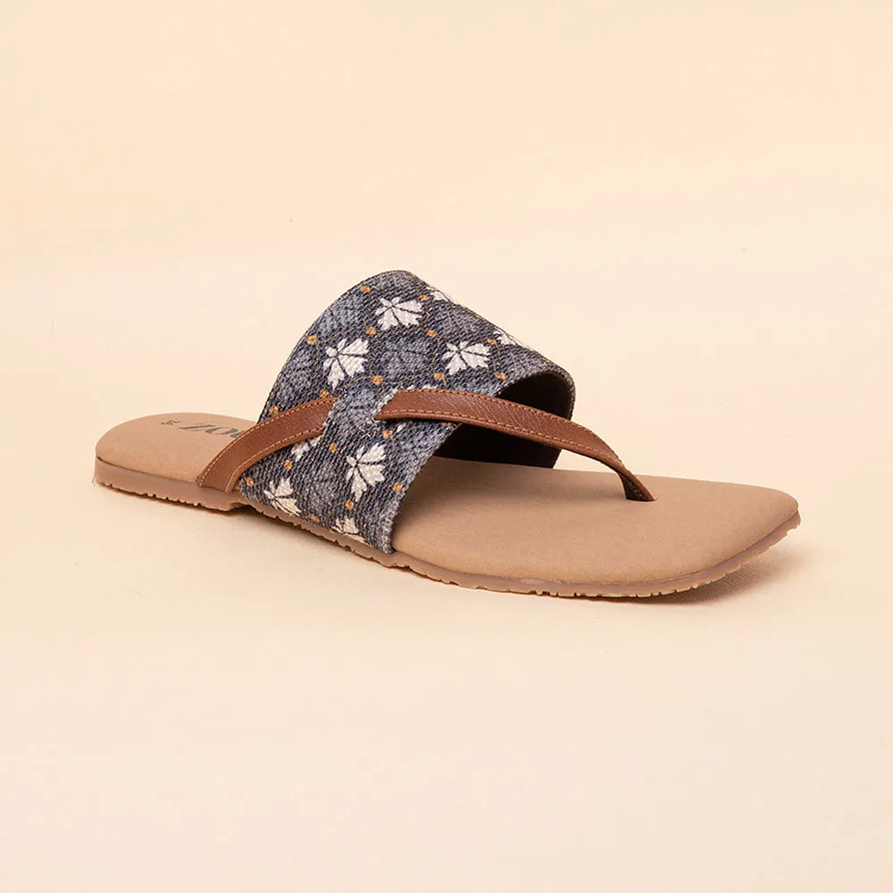 Deccan Bidri Side Toe Flats