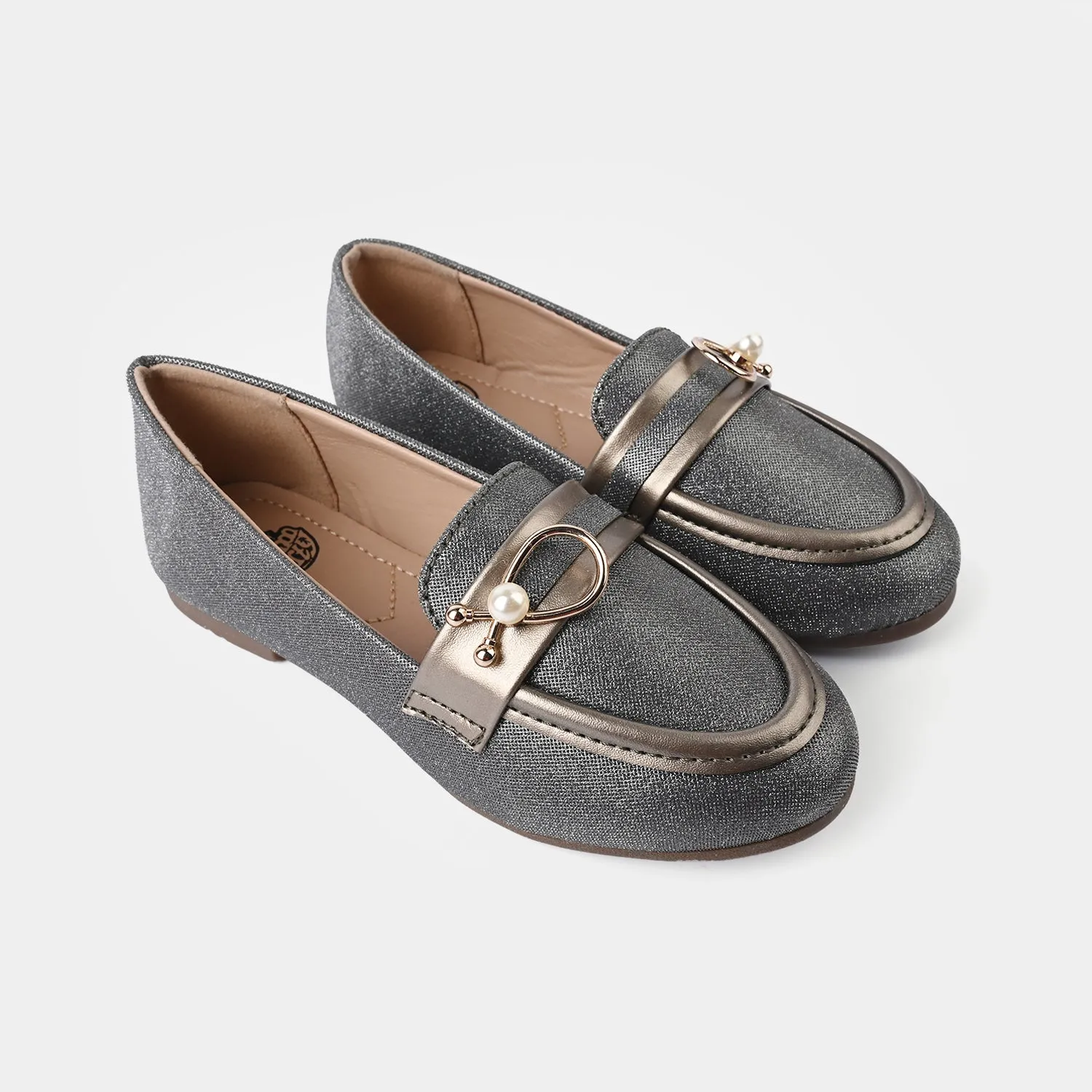 Girls Loafer OS-01-GREY