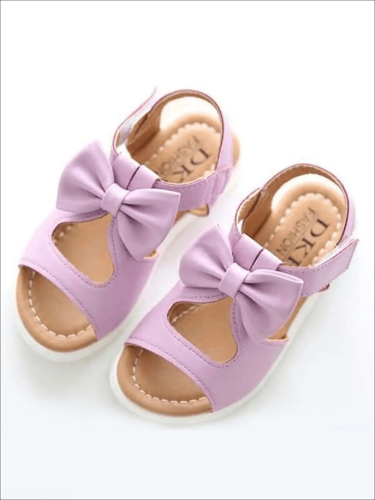 Girls Summer Bow Tie Sandals By Liv and Mia