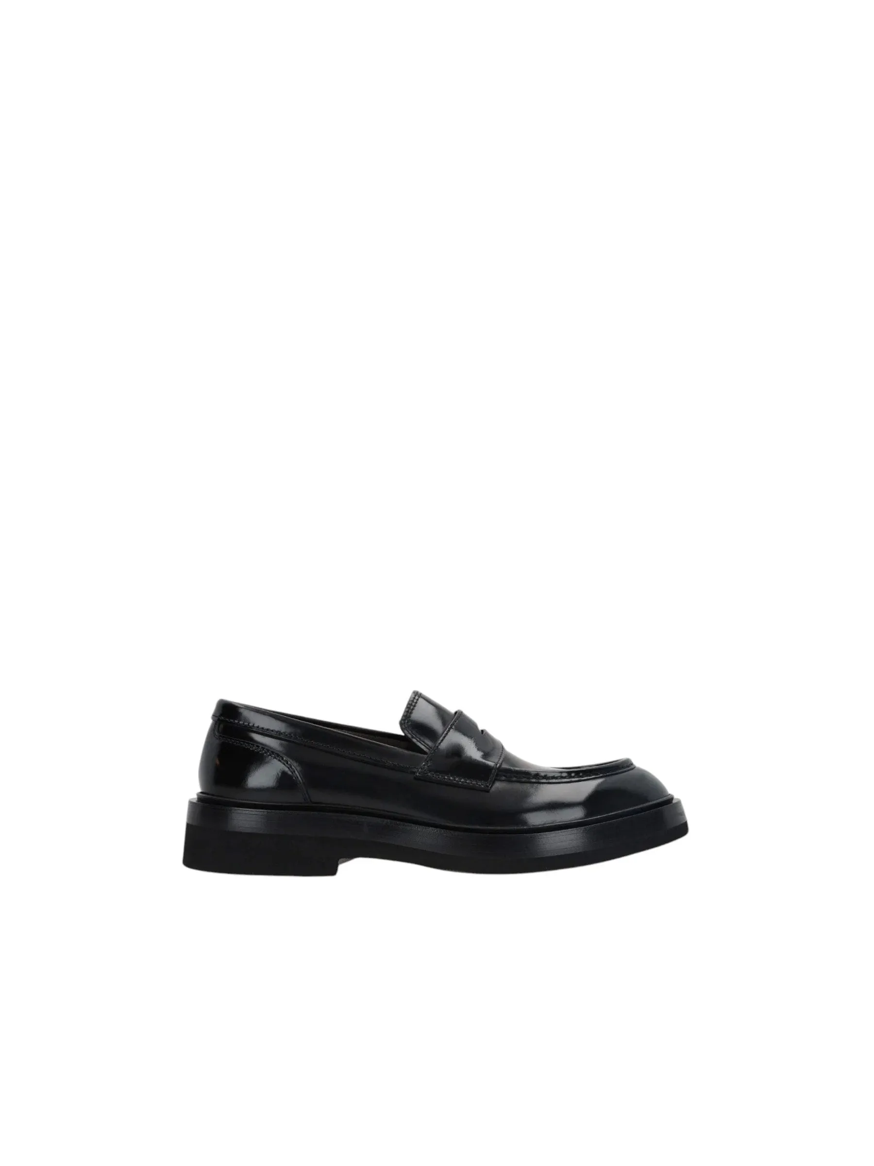 Gunder Polished Leather Loafers