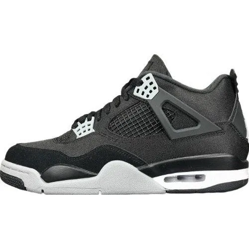 JORDAN 4 x BLACK CANVAS