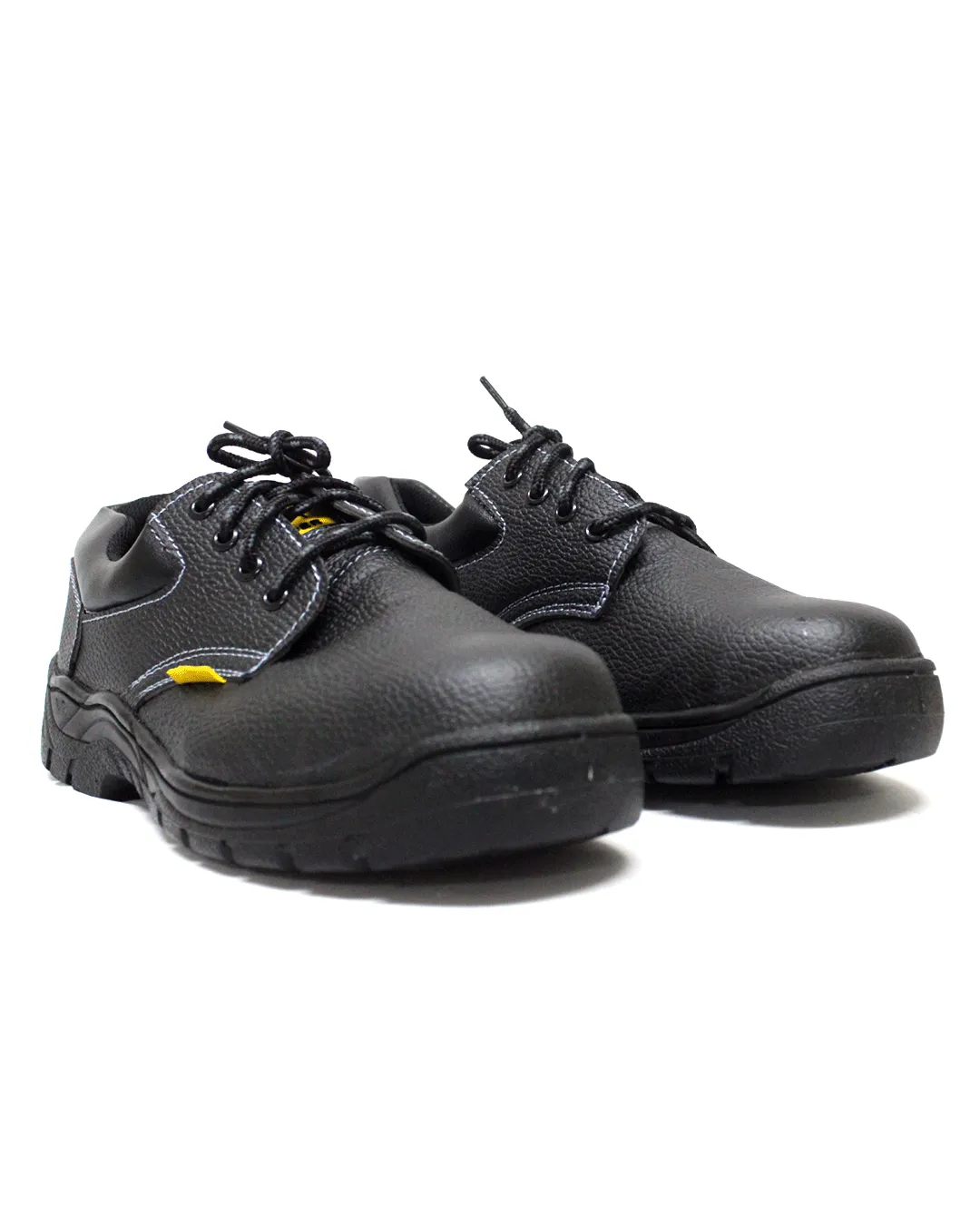 LANDER Leather  Steel ToeCap Lo Black Safety Shoe