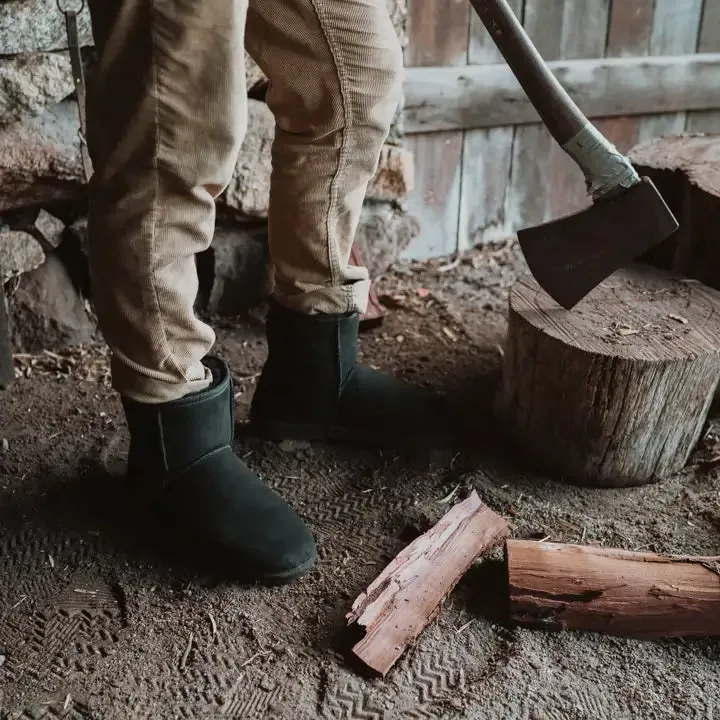 Men's Short Suede Ugg Boot