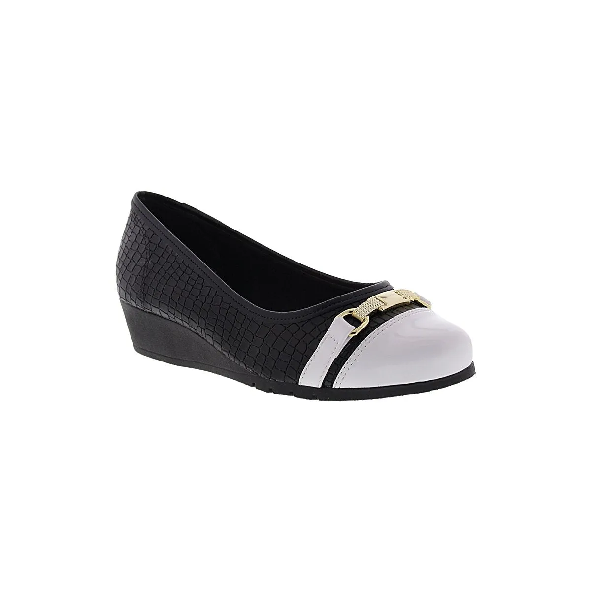 Moleca Flow 5156.752 Women Fashion Shoes Black & White