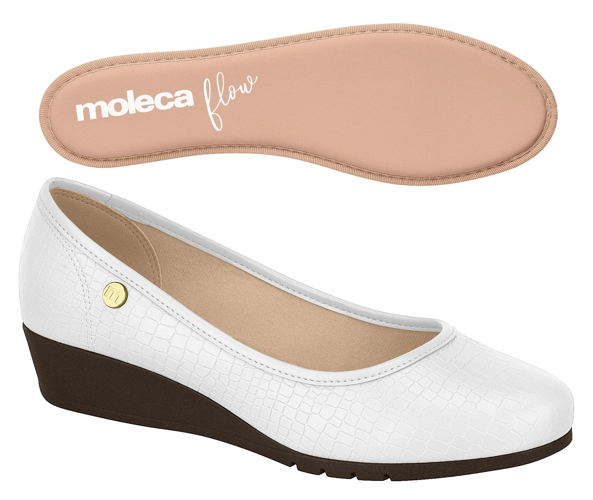 Moleca Flow 5156.764 Women Fashion Shoes in White