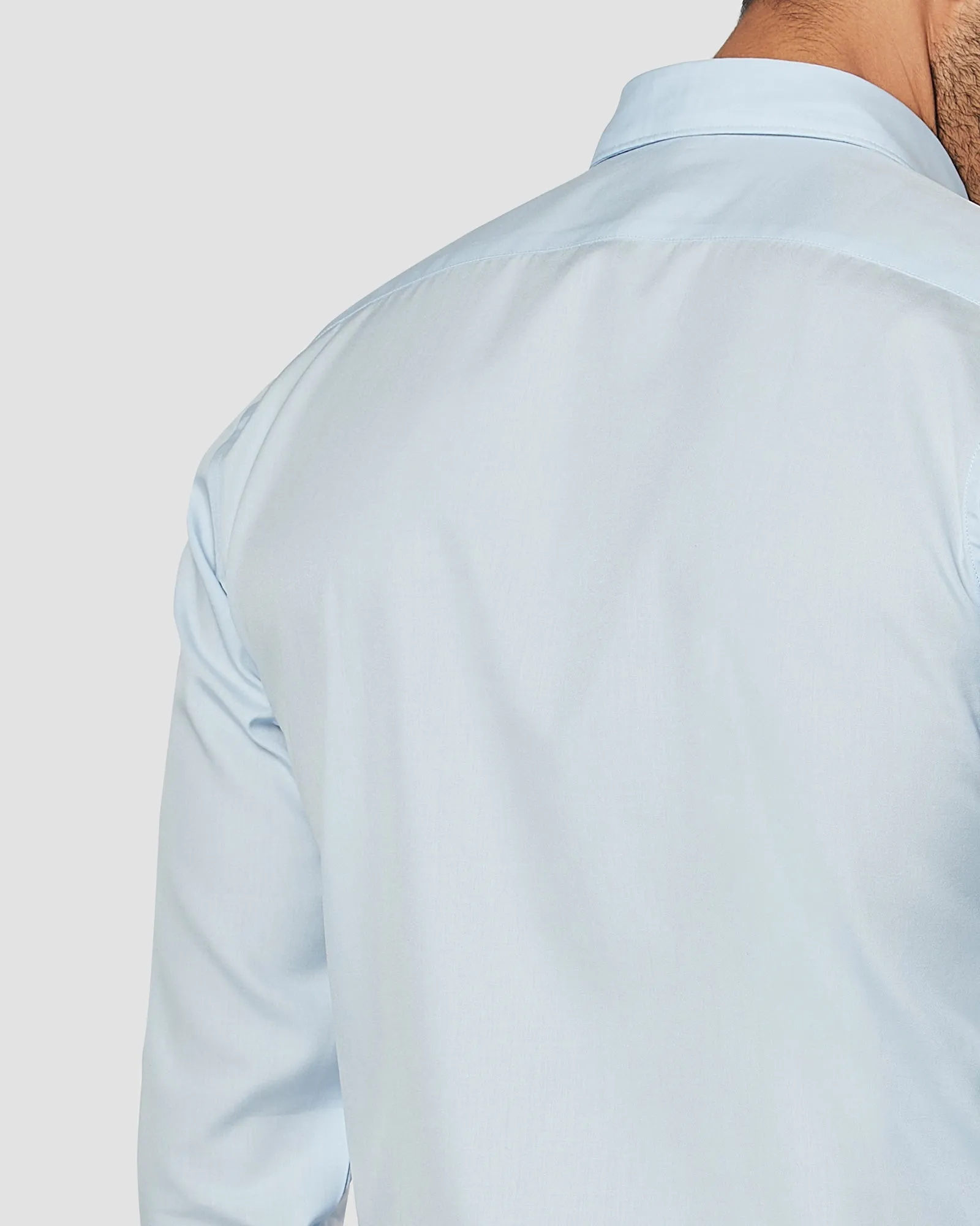 Moonstone Blue Poplin Shirt