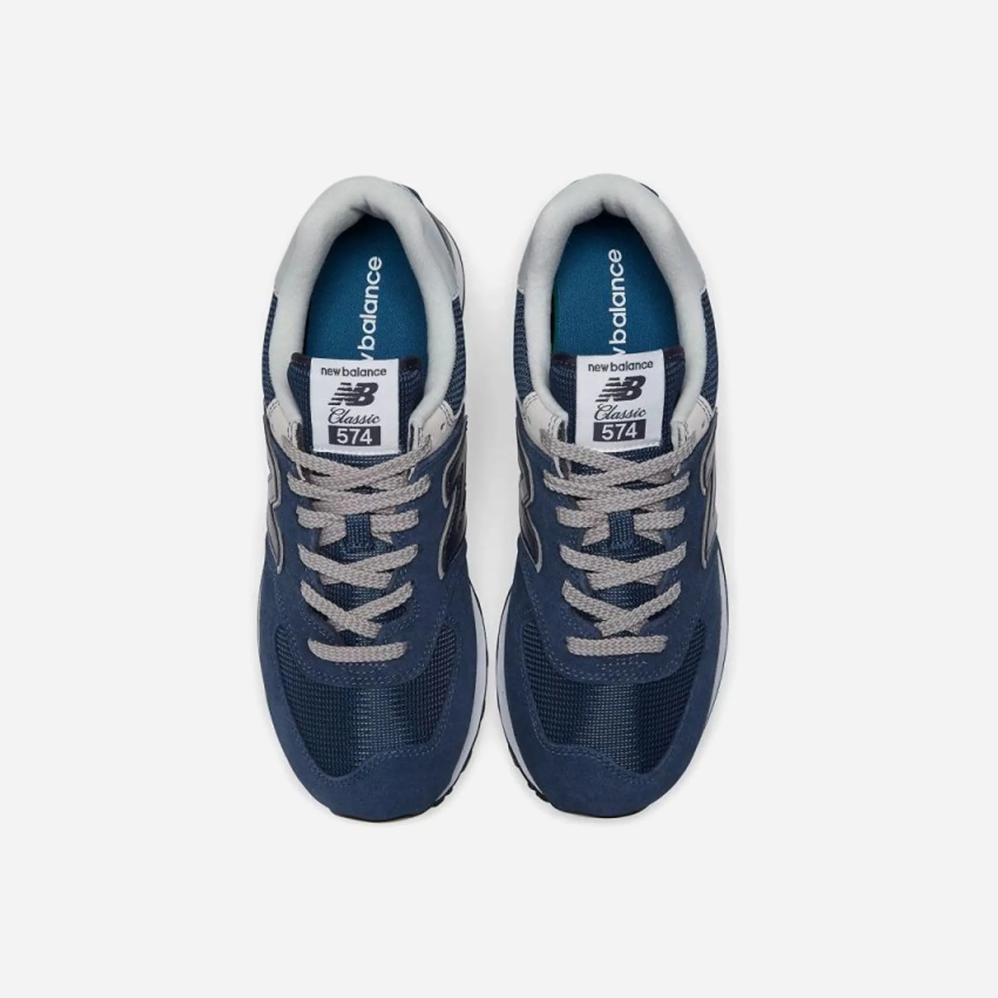 New Balance Men'S 574 Encap Navy Sneakers