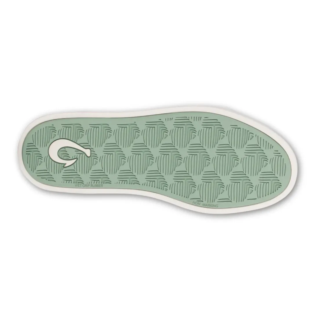 Olukai Pehuea Li Slip Ons - Swell/White Sand