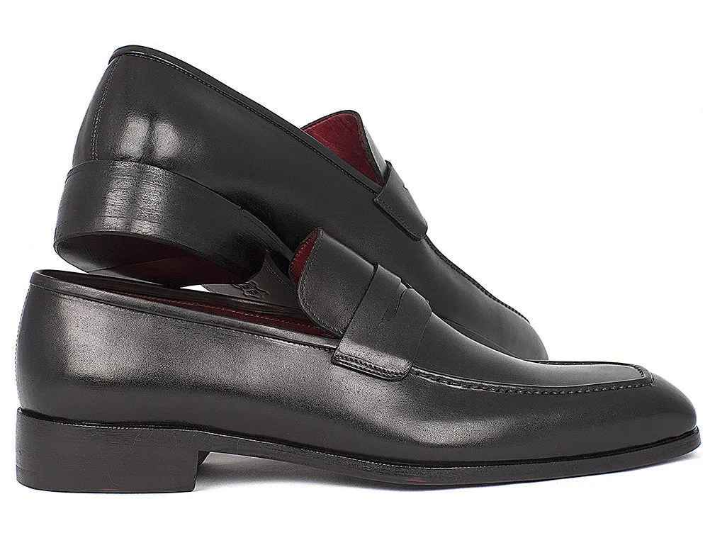 Paul Parkman Black Calfskin Loafers