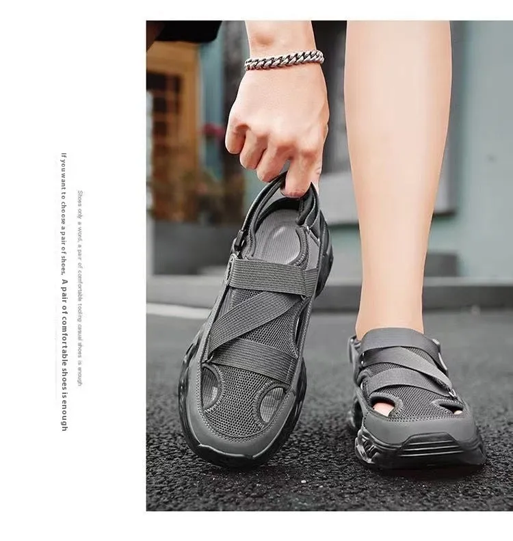 Platform Lightweight Non-slip Breathable Mesh Sandals