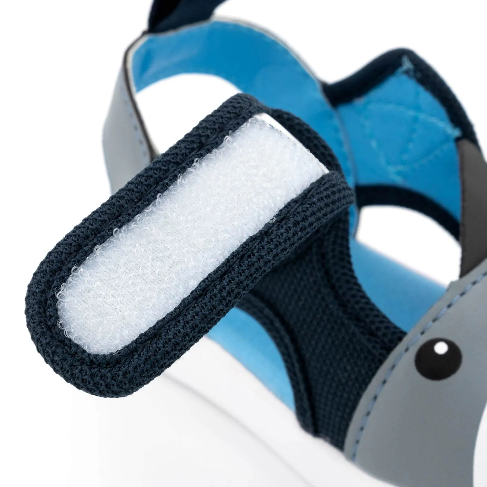 Shark Squeaky Toddler Sandals | Blue