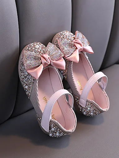 Shine Bright Rhinestone Ballet Flats by Liv and Mia