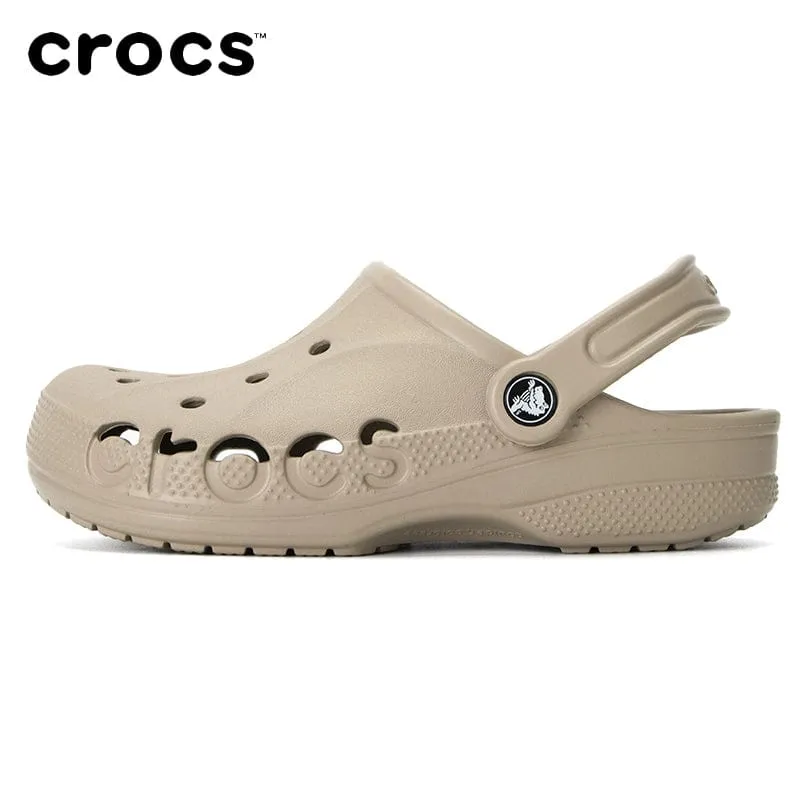 Summer New Crocs Unisex Sports Sandals Beach Shoes Slippers Fashionable Short Eye Catching Design for Men and Women