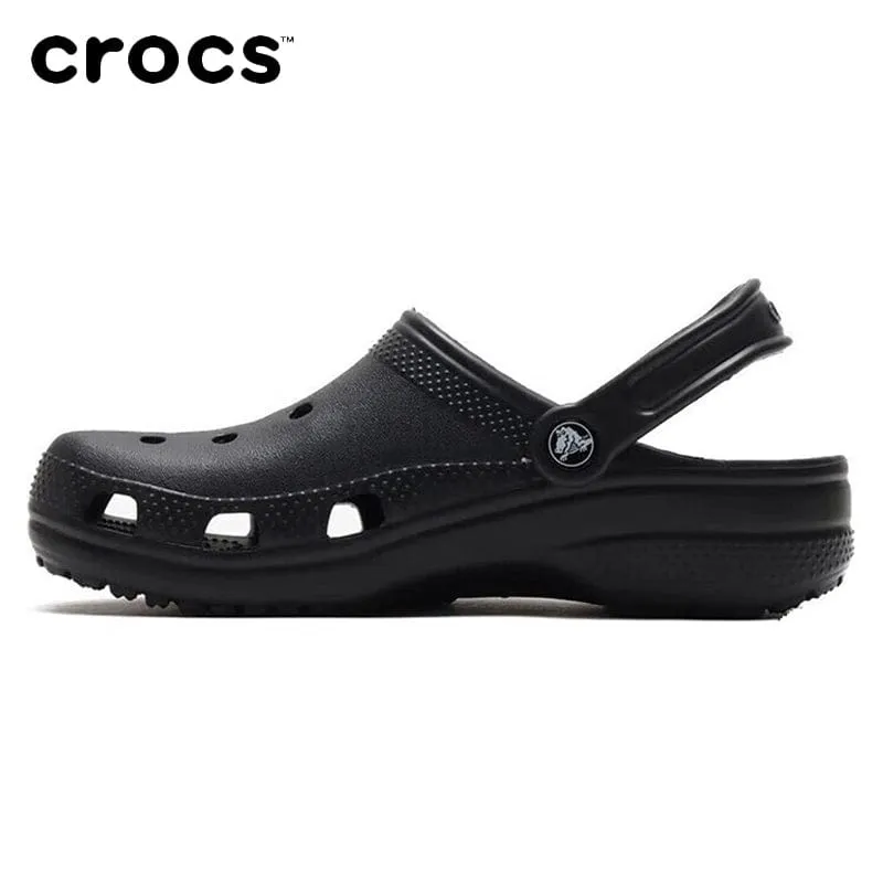 Summer New Crocs Unisex Sports Sandals Beach Shoes Slippers Fashionable Short Eye Catching Design for Men and Women