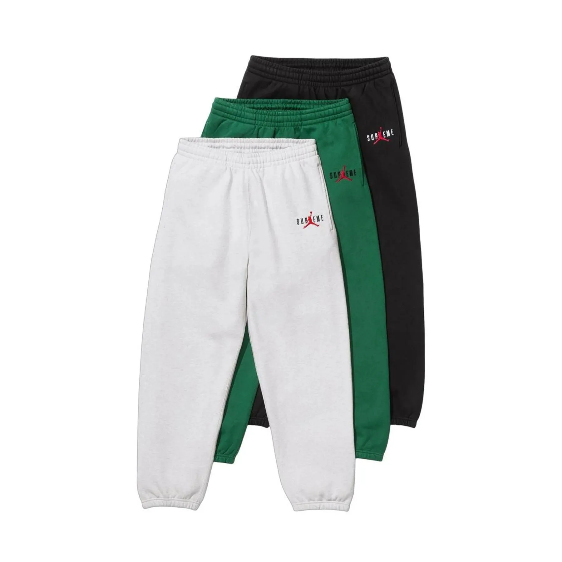 Supreme x Jordan Sweatpants 'Black'