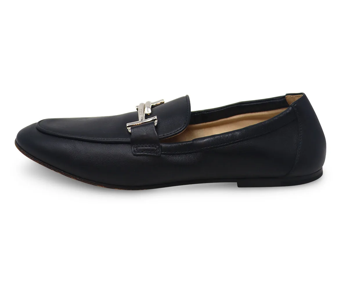 Tod's Black Leather Flats sz 9