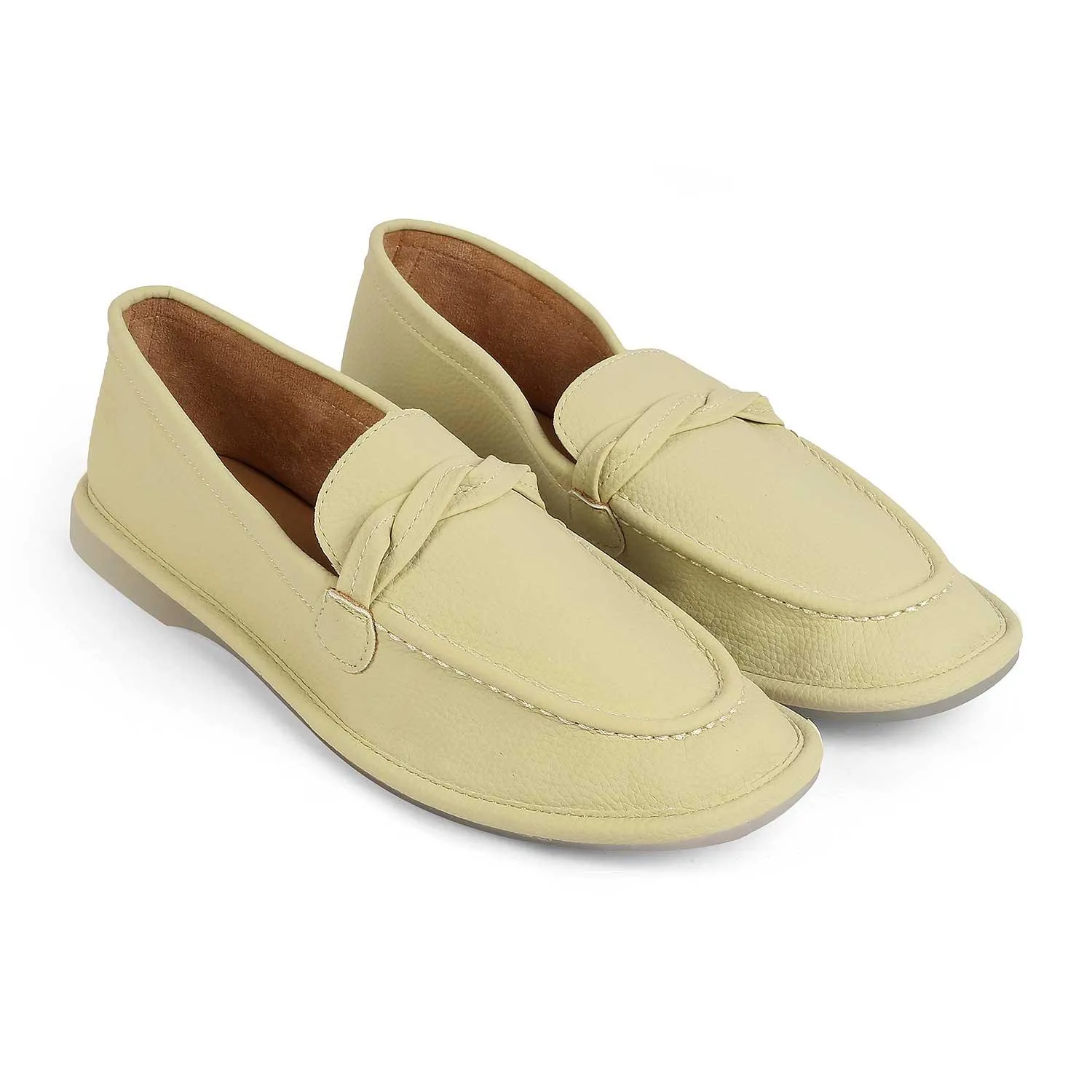 Tresmode Yorko Green Women's Casual Loafers