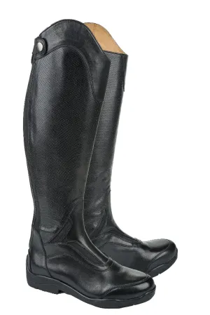 TuffRider Women Premium Leather Double Clear Sport Boots