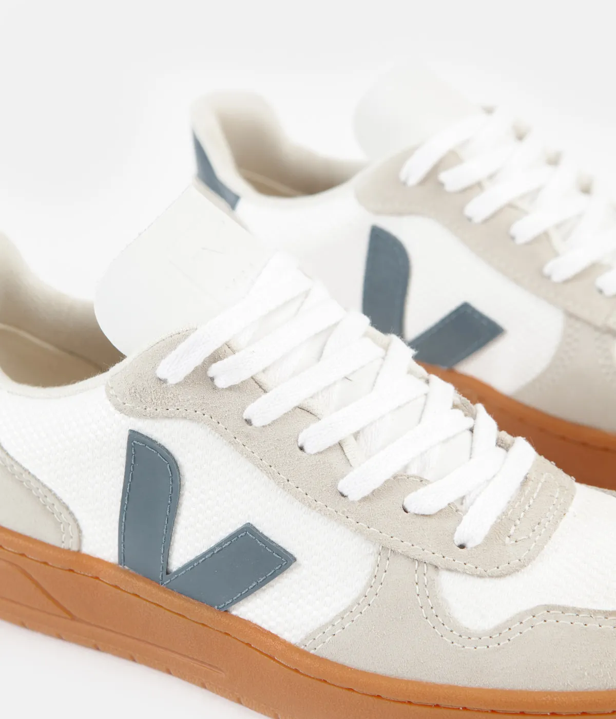 Veja V-10 B-Mesh Shoes - White / California / Natural